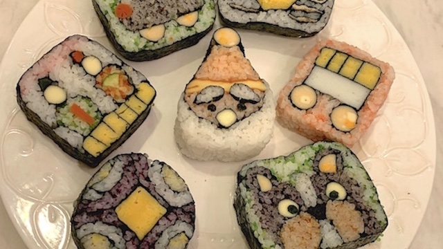 Explanation of decorative sushi roll basics